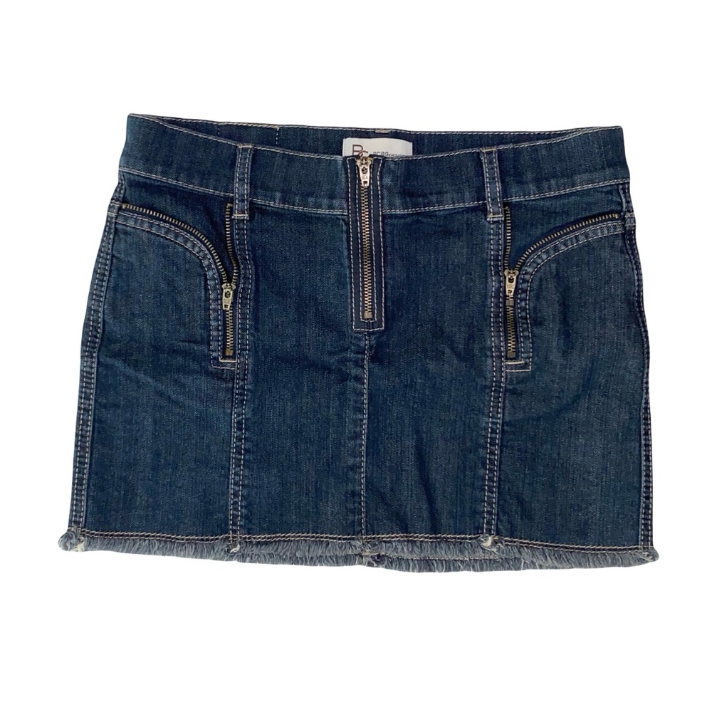 BCBGeneration Blue Denim Mini Skirt